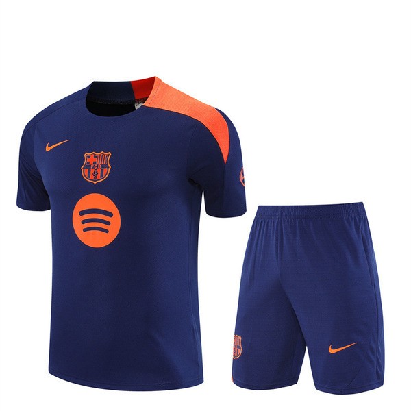 FC Barcelona Träningsset med T-shirt 2025-26 - Shorts Blå FC Barcelona Träningsset med T-shirt 2025-26 - Shorts Blå
