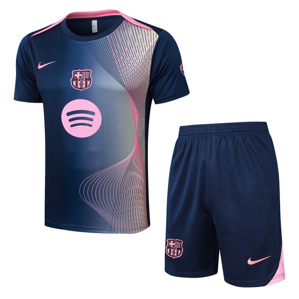 FC Barcelona Träningsset med T-shirt 2025-26 - Shorts Blå FC Barcelona Träningsset med T-shirt 2025-26 - Shorts Blå