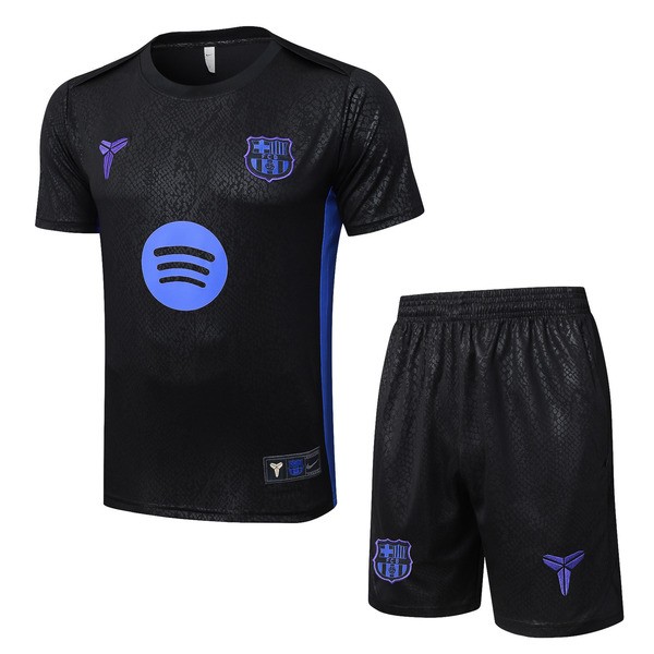 FC Barcelona Träningsset med T-shirt 2025-26 - Shorts Svart FC Barcelona Träningsset med T-shirt 2025-26 - Shorts Svart