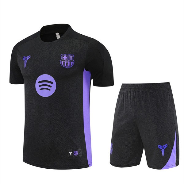 FC Barcelona Träningsset med T-shirt Barn 2025-26 - Shorts Svart FC Barcelona Träningsset med T-shirt Barn 2025-26 - Shorts Svart
