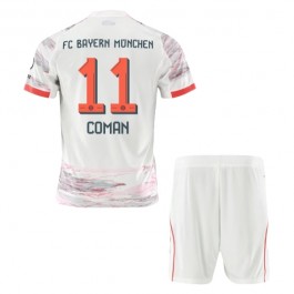 FC Bayern München Coman 11 Matchtröja Barn Borta 2025-2026