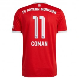 FC Bayern München Coman 11 Matchtröja Hemma 2022-2023