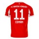 FC Bayern München Coman 11 Matchtröja Hemma 2025-2026