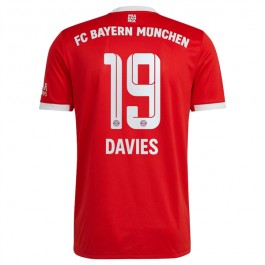 FC Bayern München Davies 19 Matchtröja Hemma 2022-2023