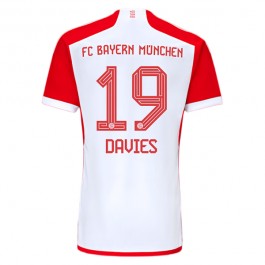 FC Bayern München Davies 19 Matchtröja Hemma 2023-2024