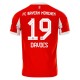 FC Bayern München Davies 19 Matchtröja Hemma 2025-2026