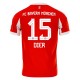 FC Bayern München Dier 15 Matchtröja Hemma 2025-2026