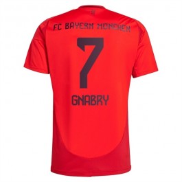 FC Bayern München Gnabry 7 Matchtröja Hemma 2024-2025