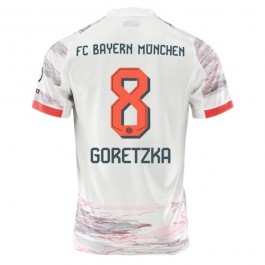 FC Bayern München Goretzka 8 Matchtröja Borta 2025-2026