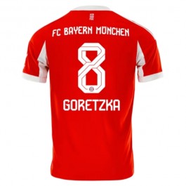 FC Bayern München Goretzka 8 Matchtröja Hemma 2025-2026
