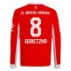 FC Bayern München Goretzka 8 Matchtröja Hemma 2025-2026 Långärmad