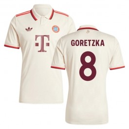 FC Bayern München Goretzka 8 Matchtröja Tredje 2024-2025