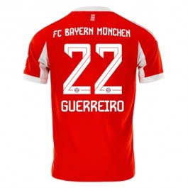 FC Bayern München Guerreiro 22 Matchtröja Hemma 2025-2026