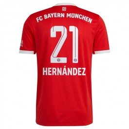 FC Bayern München Hernandez 21 Matchtröja Hemma 2022-2023