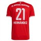 FC Bayern München Hernandez 21 Matchtröja Hemma 2022-2023