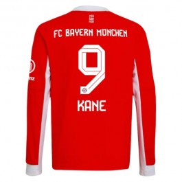 FC Bayern München Kane 9 Matchtröja Hemma 2025-2026 Långärmad