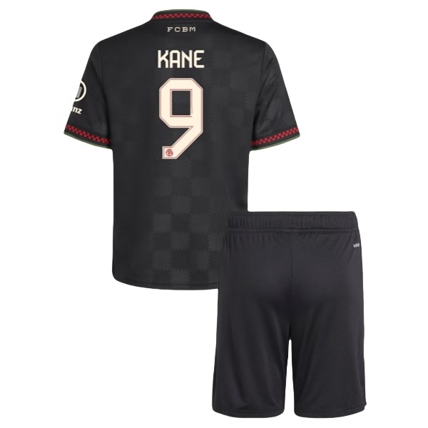 FC Bayern München Kane 9 Matchtröja Tredje Barn 2025-2026 Fotbollsställ FC Bayern München Kane 9 Matchtröja Tredje Barn 2025-2026 Fotbollsställ