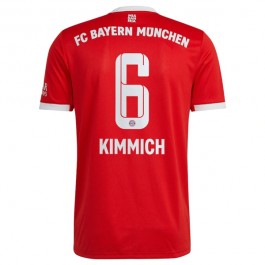 FC Bayern München Kimmich 6 Matchtröja Hemma 2022-2023