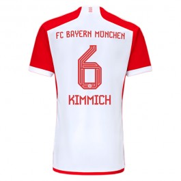 FC Bayern München Kimmich 6 Matchtröja Hemma 2023-2024
