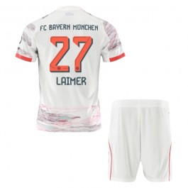 FC Bayern München Laimer 27 Matchtröja Barn Borta 2025-2026