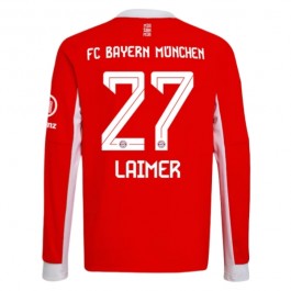 FC Bayern München Laimer 27 Matchtröja Hemma 2025-2026 Långärmad
