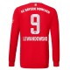FC Bayern München Lewandowski 9 Matchtröja Hemma 2022-2023 - Långärmad