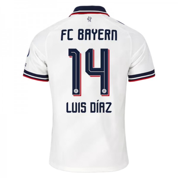FC Bayern München Luis Díaz 14 Bortatröja 2026-2027 FC Bayern München Luis Díaz 14 Bortatröja 2026-2027