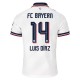 FC Bayern München Luis Díaz 14 Bortatröja 2026-2027 FC Bayern München Luis Díaz 14 Bortatröja 2026-2027