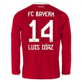 FC Bayern München Luis Díaz 14 Hemmatröja 2026-2027 Långärmad