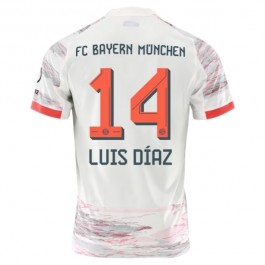 FC Bayern München Luis Díaz 14 Matchtröja Borta 2025-2026