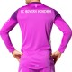 FC Bayern München Målvakt Matchtröja Hemma Purple Bundesliga Champions Patch 2025-2026 Långärmad