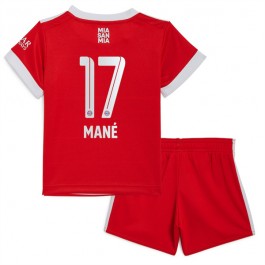 FC Bayern München Mané 17 Kid Matchtröja Hemma 2022-2023