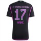 FC Bayern München Mané 17 Matchtröja Borta 2023-2024