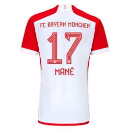 FC Bayern München Mané 17 Matchtröja Hemma 2023-2024