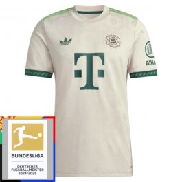 FC Bayern München Matchtröja Hemma Oktoberfest Bundesliga Champions Patch 2025-2026 Fotbollsställ