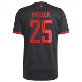 FC Bayern München Müller 25 Matchtröja Tredje 2022-2023