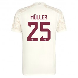 FC Bayern München Müller 25 Matchtröja Tredje 2023-2024