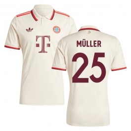 FC Bayern München Müller 25 Matchtröja Tredje 2024-2025