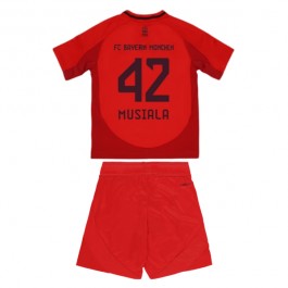 FC Bayern München Musiala 42 Matchtröja Barn Hemma 2024-2025