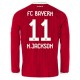 FC Bayern München N.Jackson 11 Hemmatröja 2026-2027 Långärmad