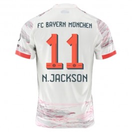 FC Bayern München N.Jackson 11 Matchtröja Borta 2025-2026 Fotbollsställ