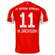 FC Bayern München N.Jackson 11 Matchtröja Hemma 2025-2026 Fotbollsställ