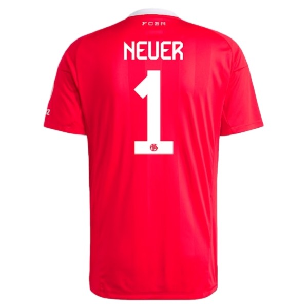 FC Bayern München Neuer 1 Målvakt Matchtröja Borta 2025-2026 Fotbollsställ FC Bayern München Neuer 1 Målvakt Matchtröja Borta 2025-2026 Fotbollsställ