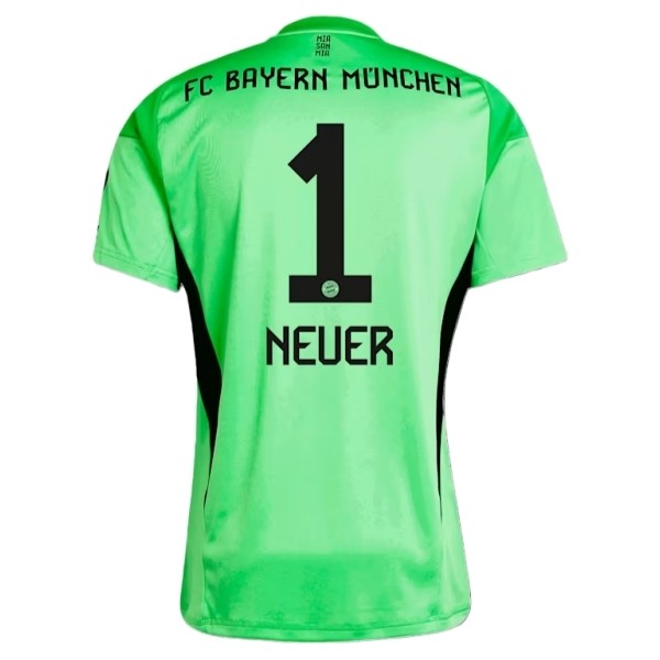 FC Bayern München Neuer 1 Målvakt Matchtröja Hemma 2025-2026 Fotbollsställ FC Bayern München Neuer 1 Målvakt Matchtröja Hemma 2025-2026 Fotbollsställ