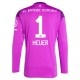 FC Bayern München Neuer 1 Målvakt Matchtröja Hemma Purple 2025-2026 Långärmad