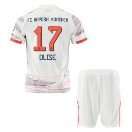 FC Bayern München Olise 17 Matchtröja Barn Borta 2025-2026