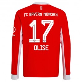 FC Bayern München Olise 17 Matchtröja Hemma 2025-2026 Långärmad