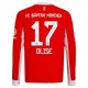 FC Bayern München Olise 17 Matchtröja Hemma 2025-2026 Långärmad