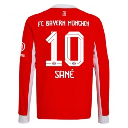 FC Bayern München Sané 10 Matchtröja Hemma 2025-2026 Långärmad