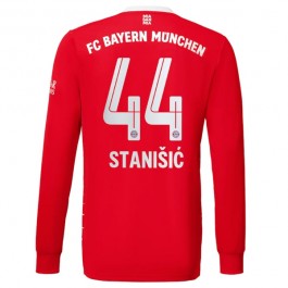 FC Bayern München Stanisic 44 Matchtröja Hemma 2022-2023 - Långärmad